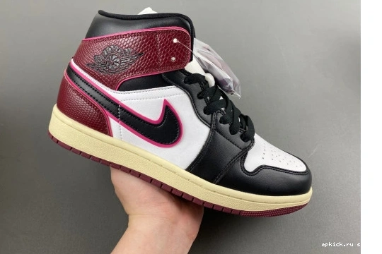 Rep EP Air FQ7818-101 High  OG 1  Black FQ7818-101 Red Jordan 0601